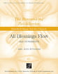 All Blessings Flow Handbell sheet music cover